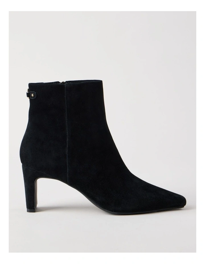 Carly Boot in Black Suede image 1