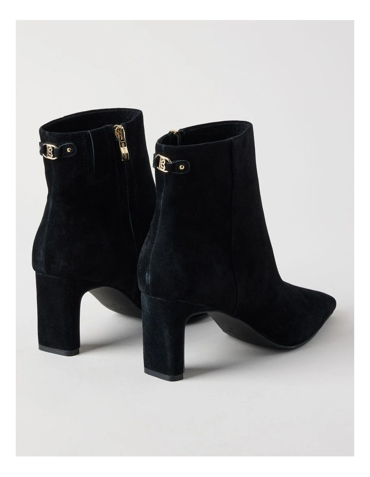 Carly Boot in Black Suede image 5