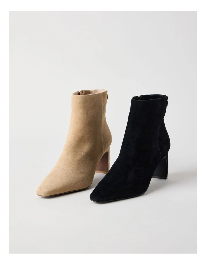 Carly Boot in Black Suede image 7