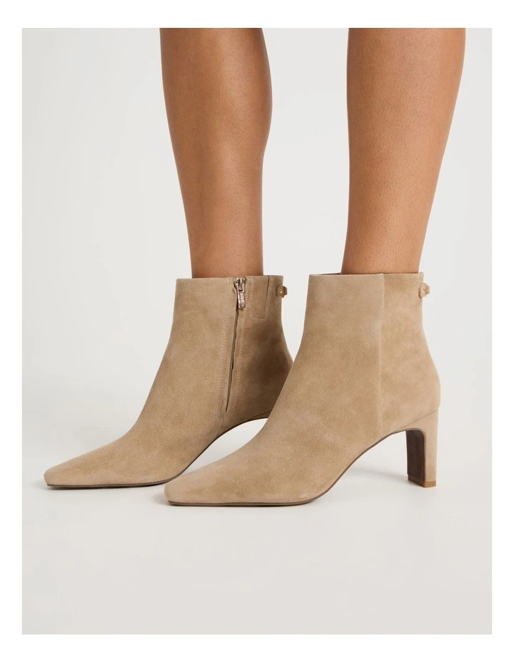 Carly Boot in Sand Suede image 2