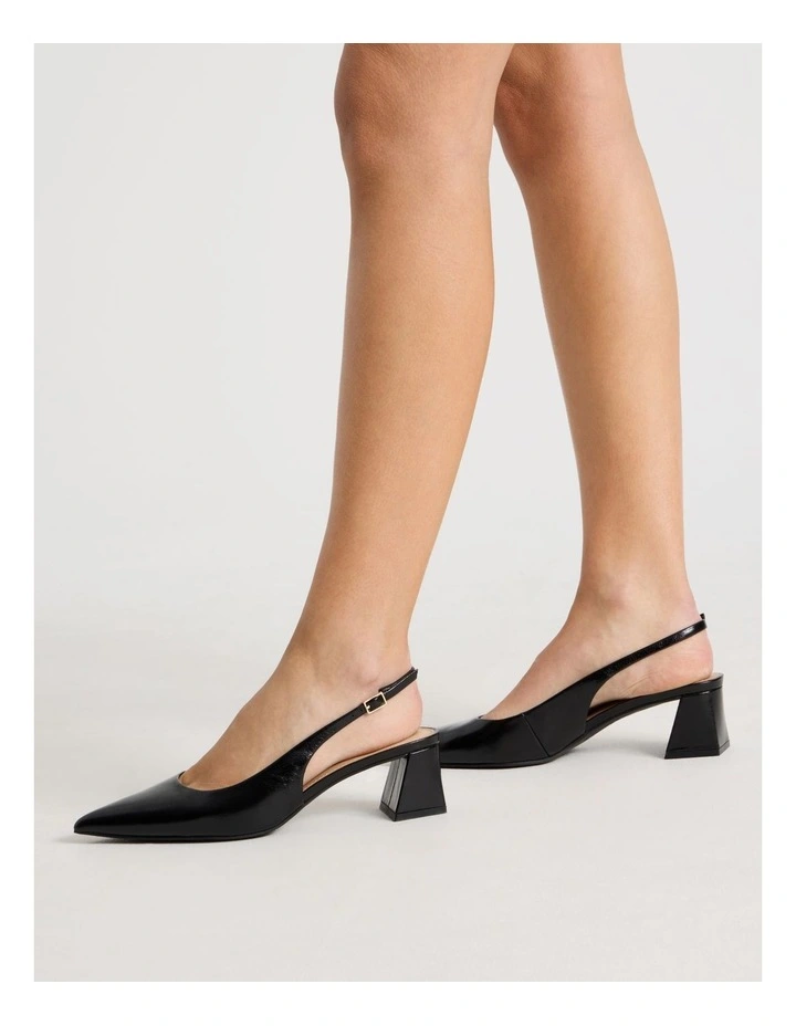 Rachael Heeled Shoes in Black image 2