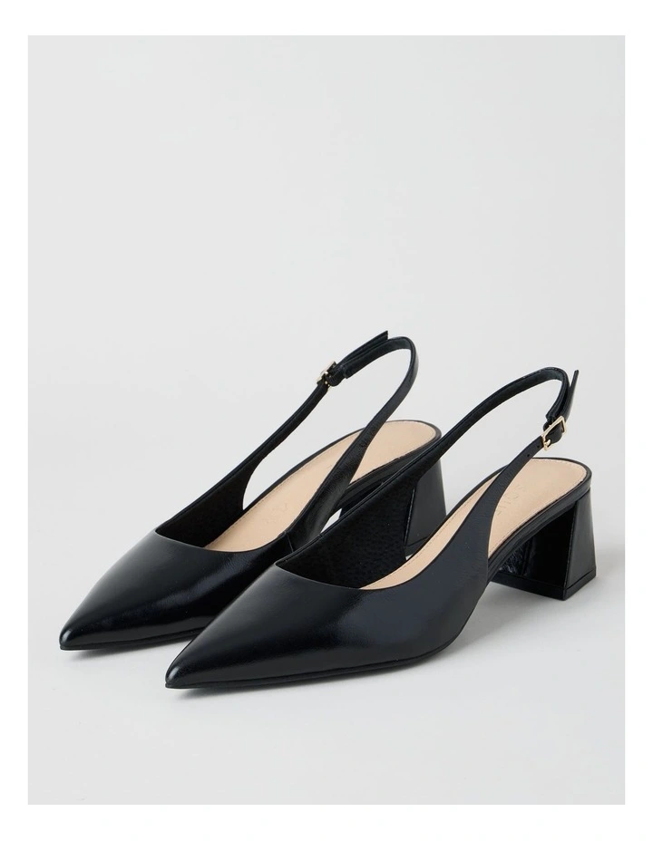 Rachael Heeled Shoes in Black image 2