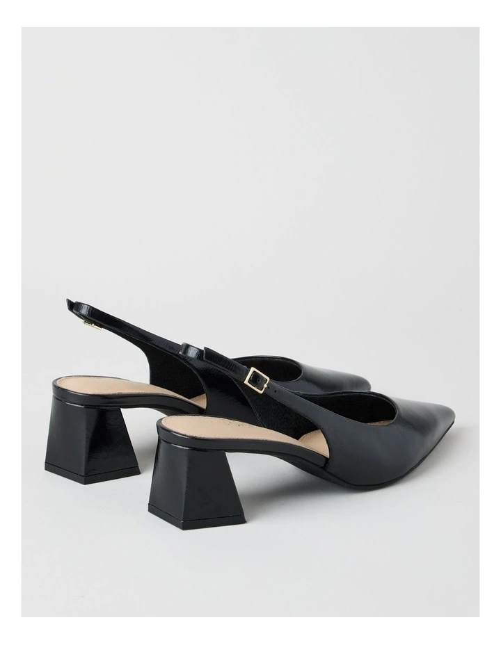 Rachael Heeled Shoes in Black image 3