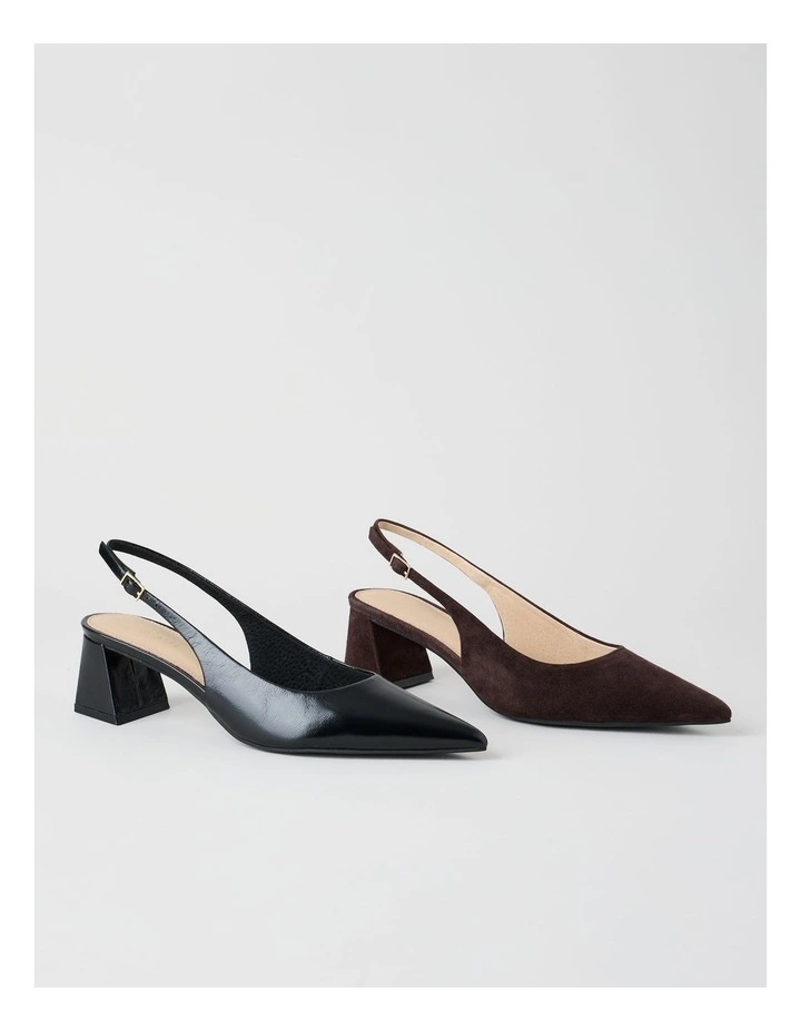 Rachael Heeled Shoes in Black image 6