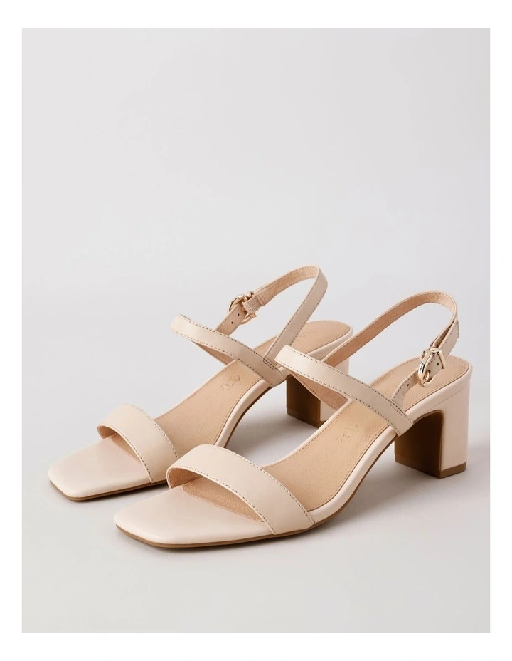 Shona Sandal in Latte Leather image 3