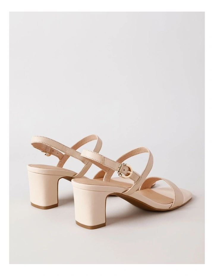 Shona Sandal in Latte Leather image 5