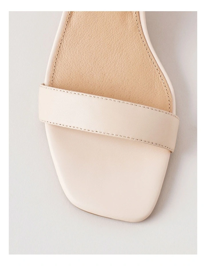 Shona Sandal in Latte Leather image 6