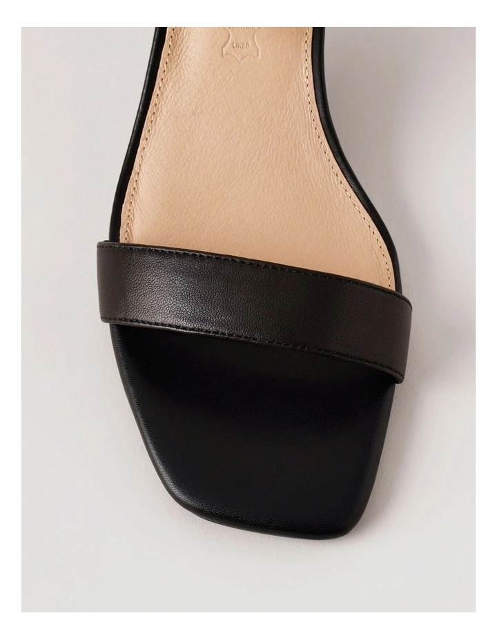 Shona Sandal in Black Leather image 6