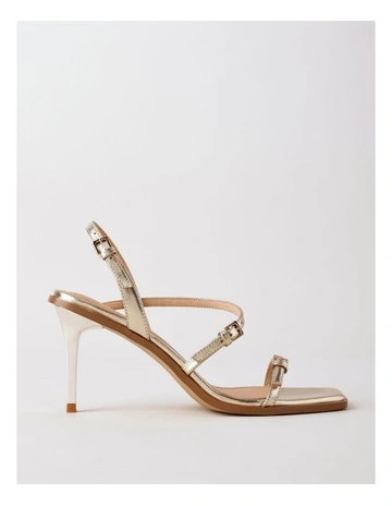 Vivien Sandal in Gold Leather