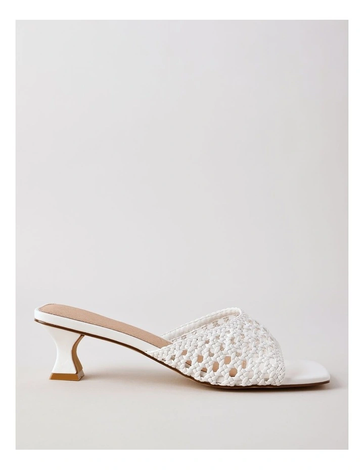Celeste Sandal in Bright White image 1