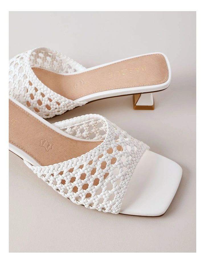 Celeste Sandal in Bright White image 3