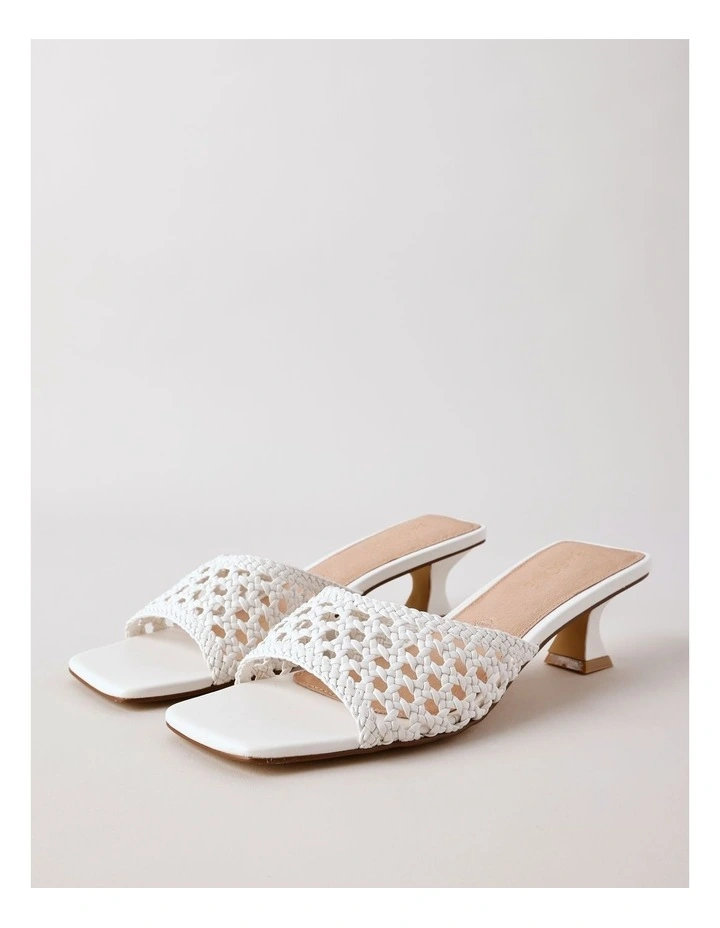 Celeste Sandal in Bright White image 4