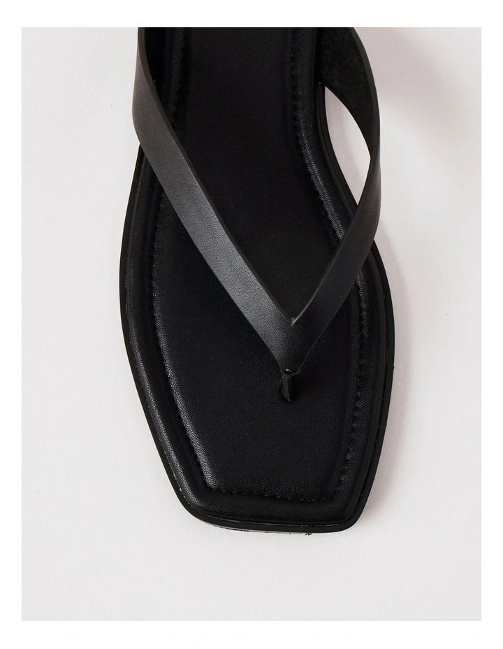 Thea Sandal in Black image 6