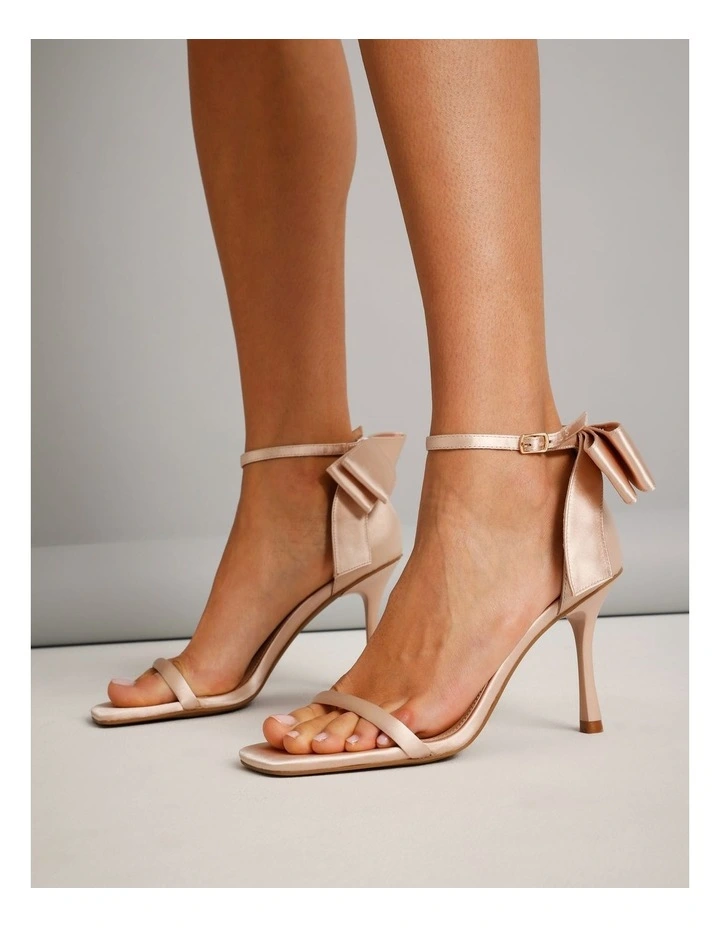 Harmony Sandal in Soft in Pink Satin image 2