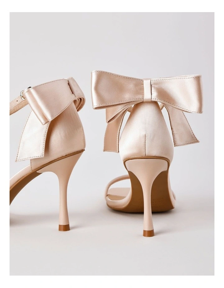 Harmony Sandal in Soft in Pink Satin image 3