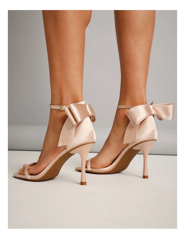 Harmony Sandal in Soft in Pink Satin image 4
