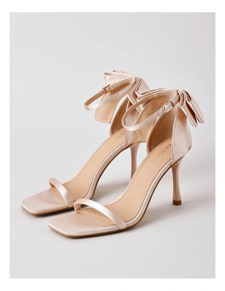 Harmony Sandal in Soft in Pink Satin image 5