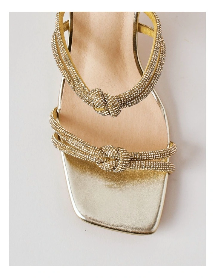 Crush Sandal in Gold image 5