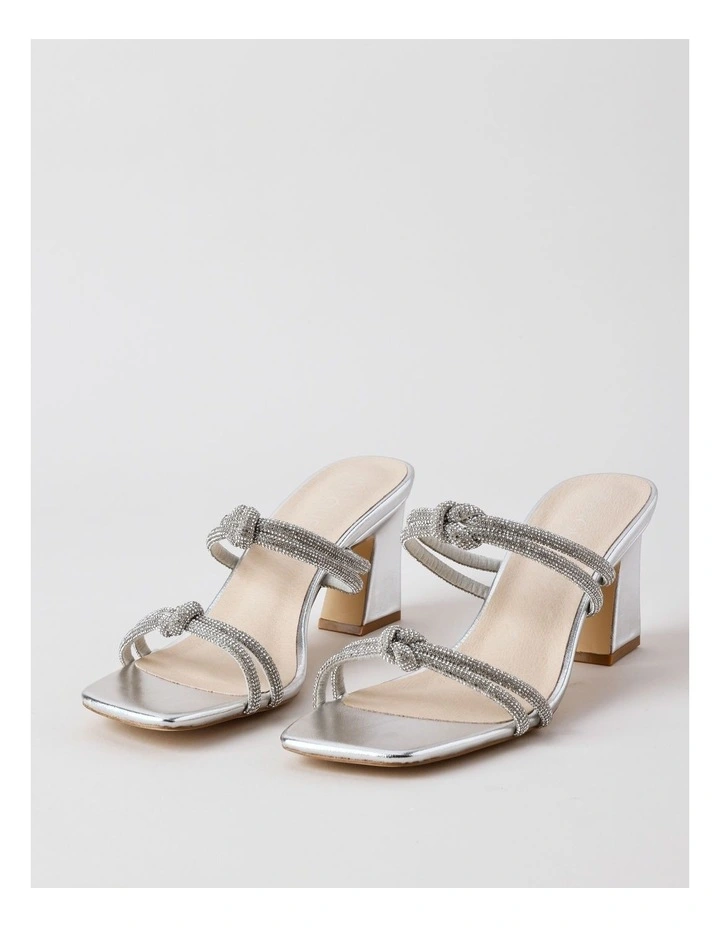 Crush Sandal in Silver image 2
