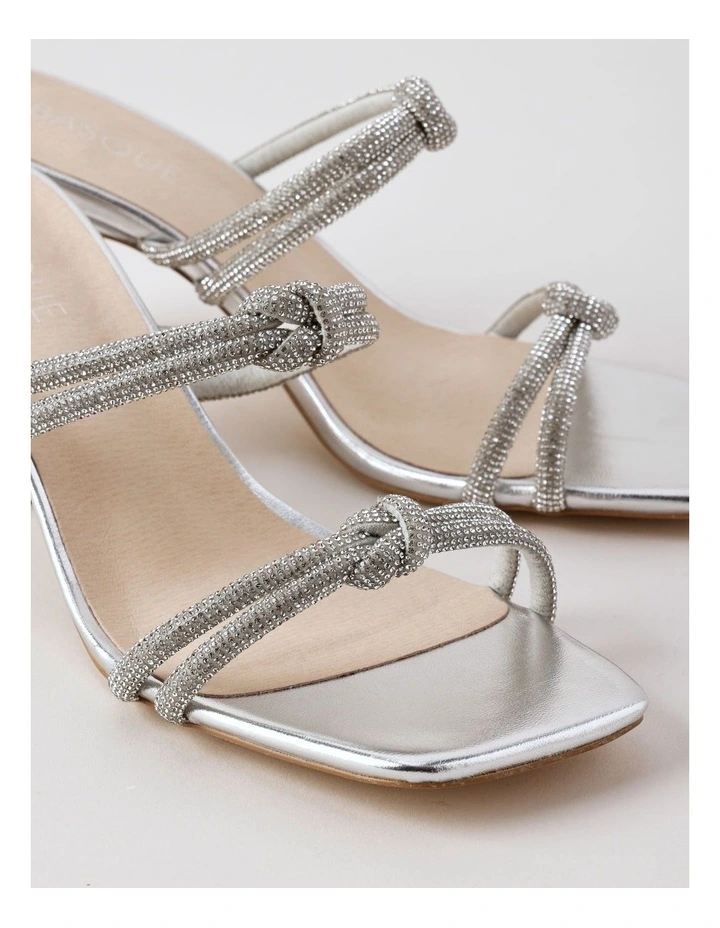Crush Sandal in Silver image 3