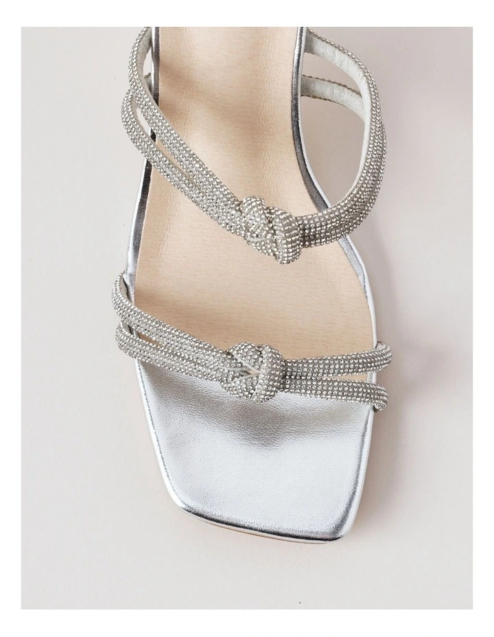 Crush Sandal in Silver image 5