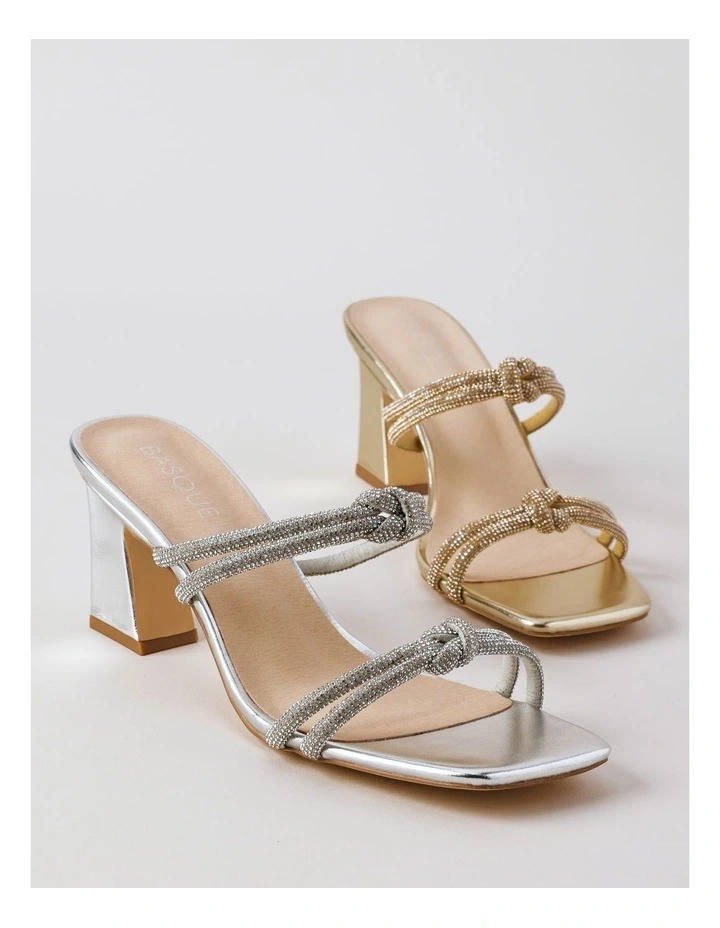 Crush Sandal in Silver image 6