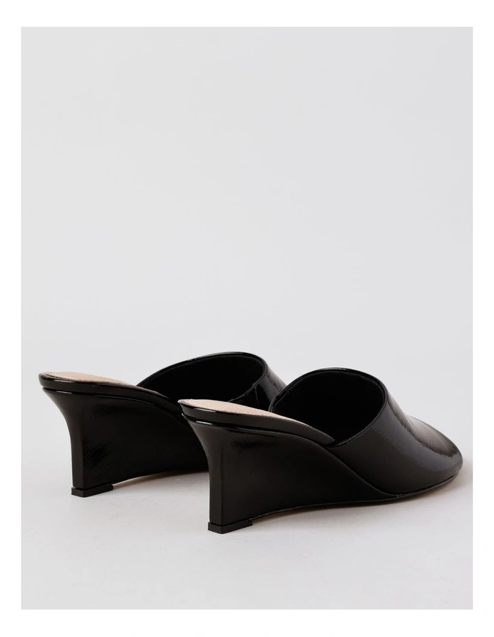 Avery Sandal in Black Smooth image 5