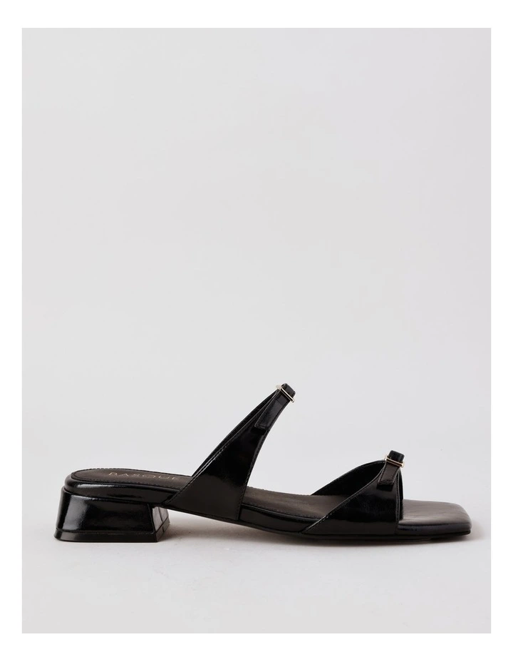Claudia Sandal in Black Leather image 4