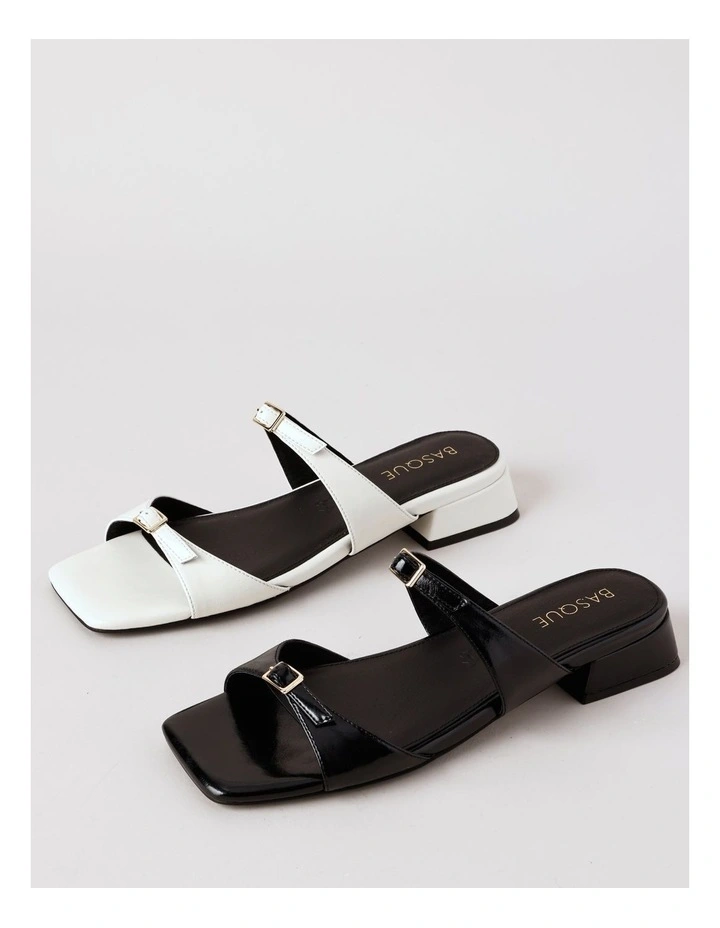 Claudia Sandal in Black Leather image 7