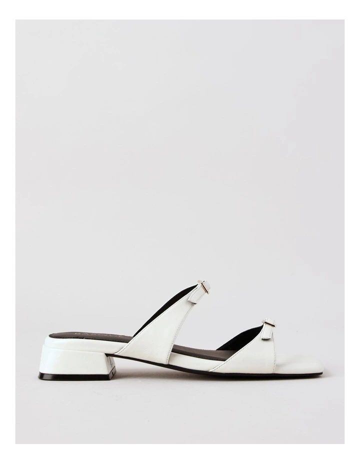 Claudia Sandal in Chalk Leather image 5