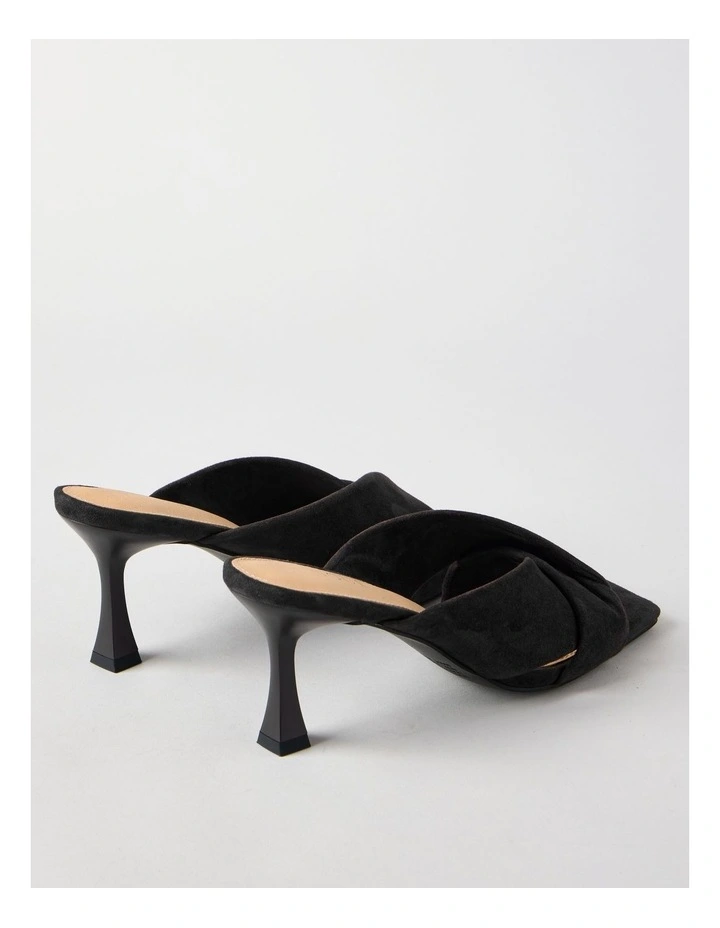 Tiffany Sandal in Black Suede image 5