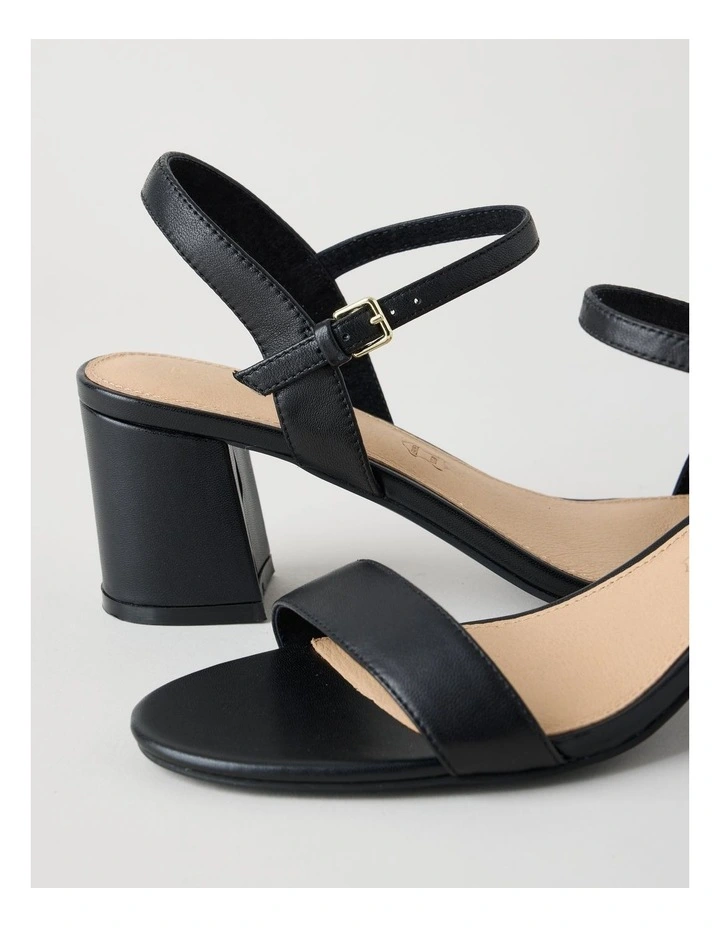 Rozz Sandal in Black image 3