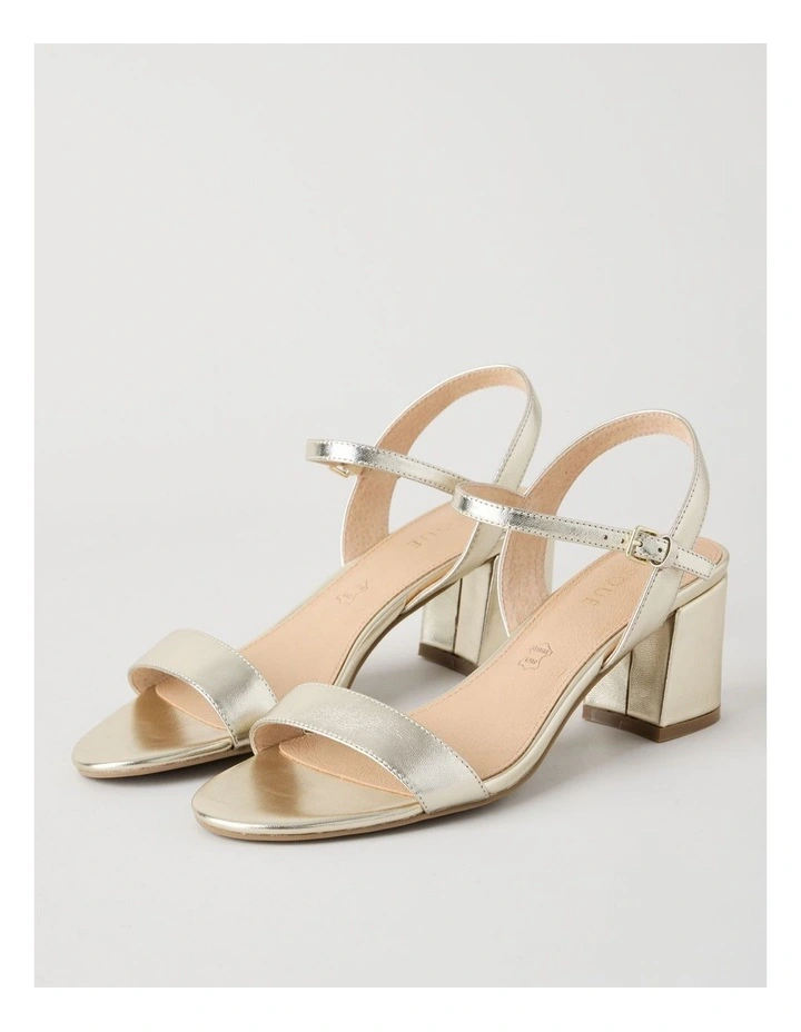 Rozz Sandal in Gold image 3