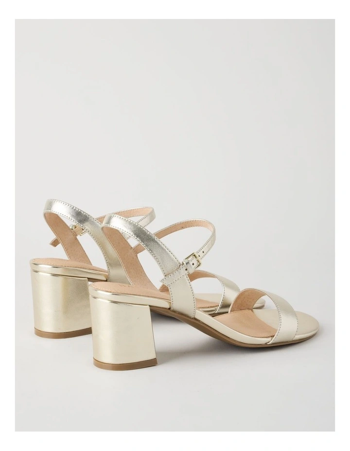 Rozz Sandal in Gold image 4