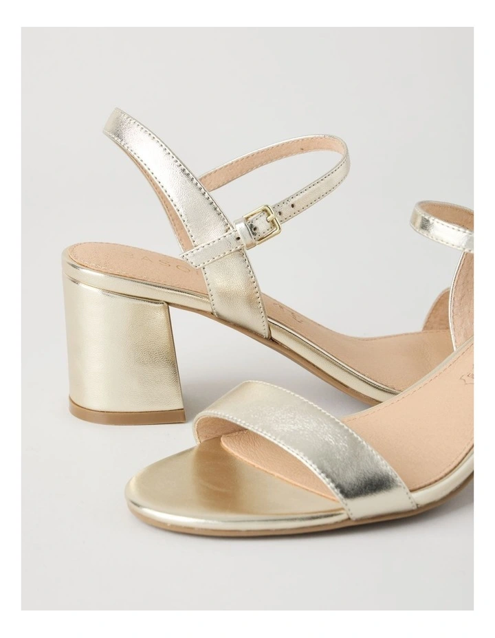 Rozz Sandal in Gold image 5