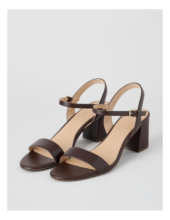 Rozz Sandal in Chocolate image 3