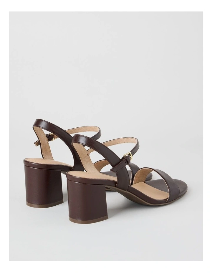 Rozz Sandal in Chocolate image 4