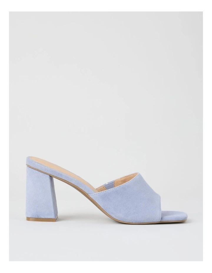 Lottie Sandal in Blue Suede image 1