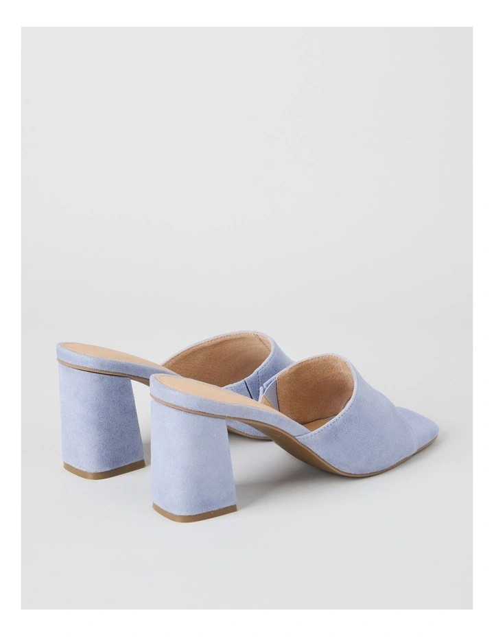 Lottie Sandal in Blue Suede image 4