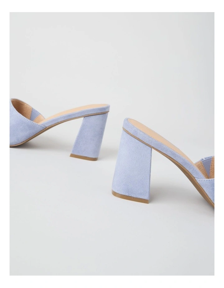 Lottie Sandal in Blue Suede image 5