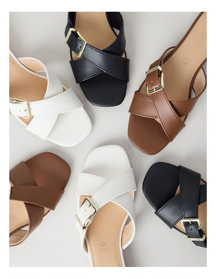Meredith Sandal in Black image 7