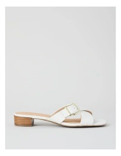 Meredith Sandal in White