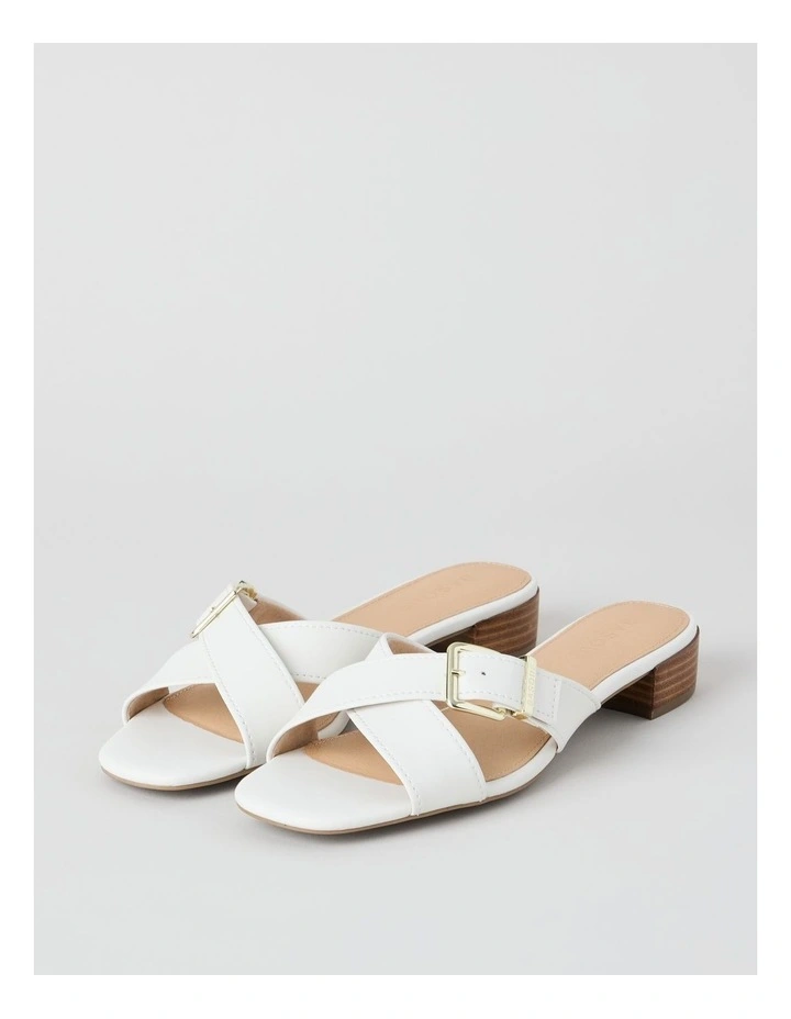 Meredith Sandal in White image 3