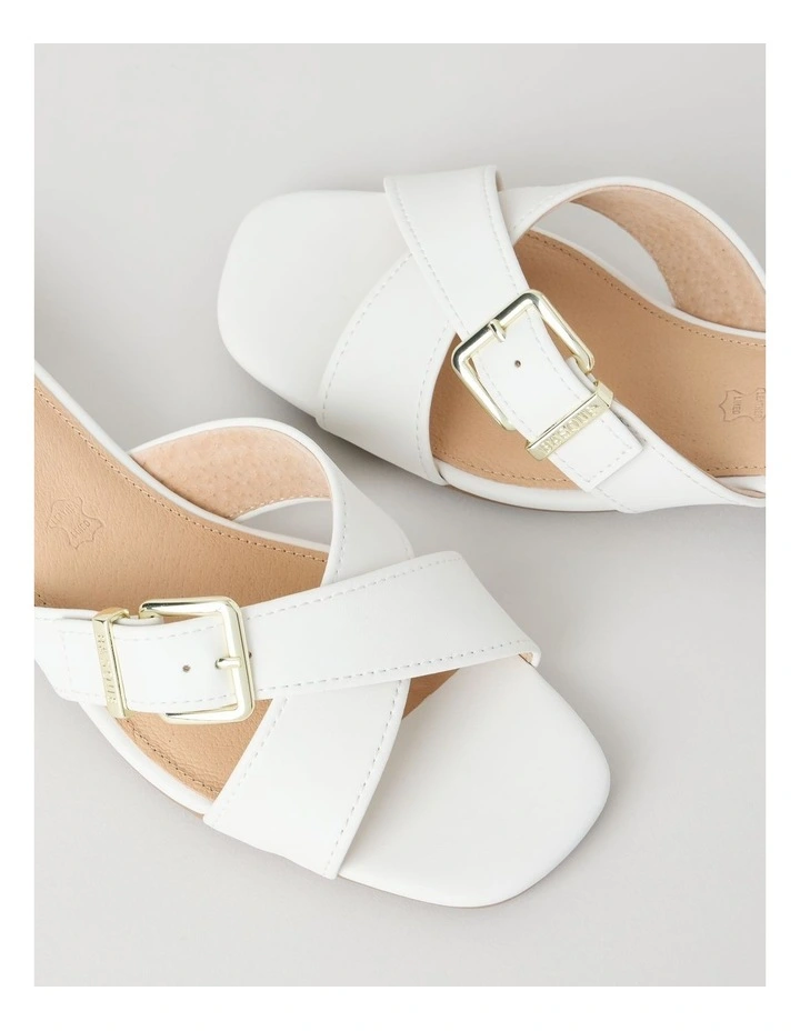 Meredith Sandal in White image 4