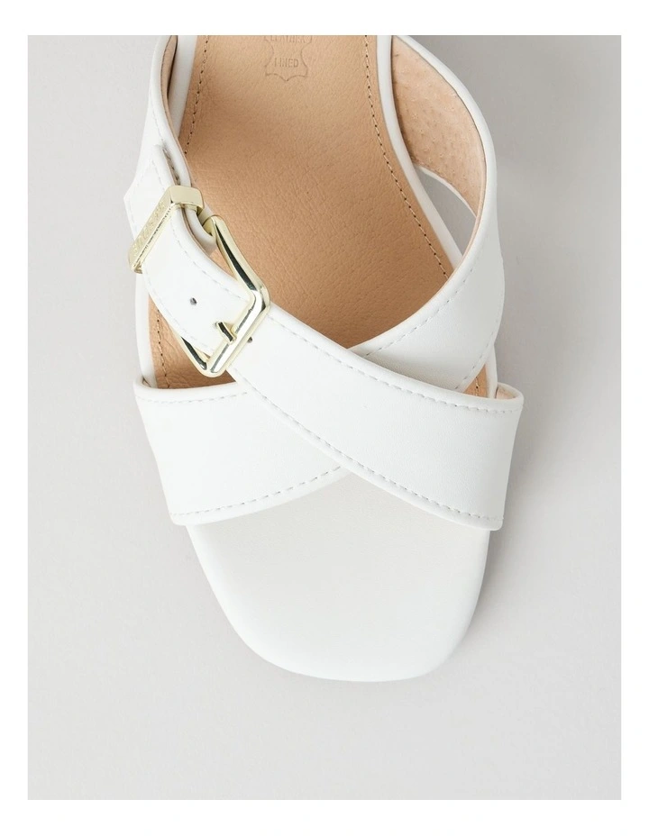 Meredith Sandal in White image 6
