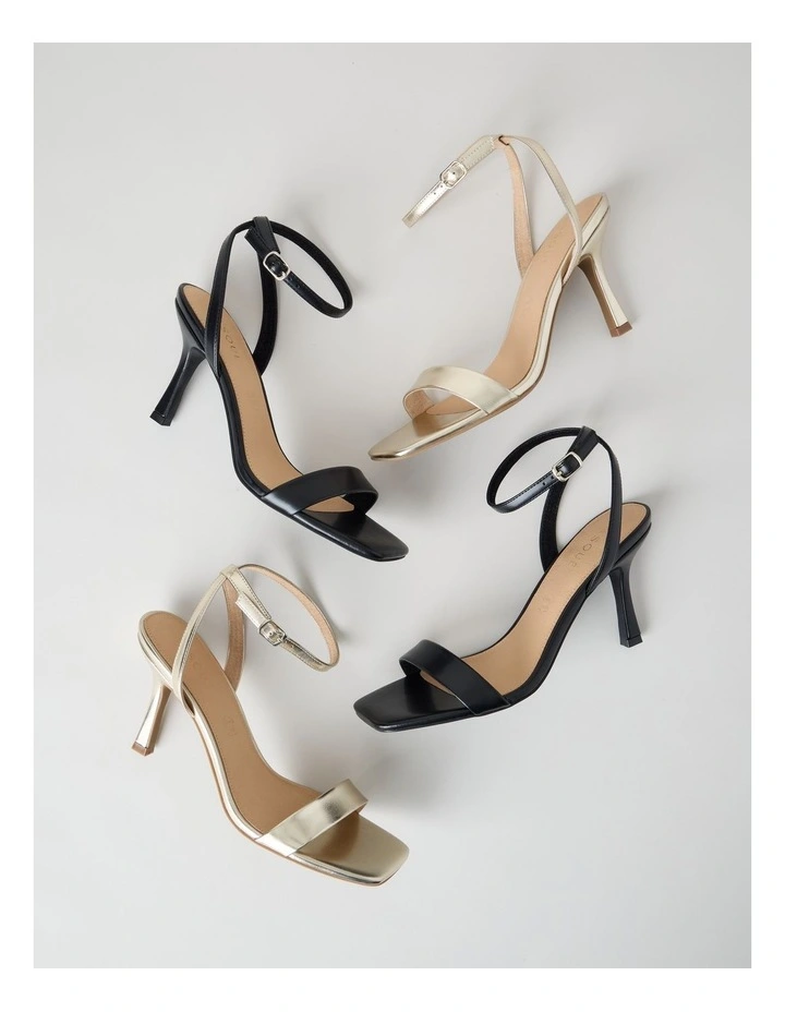 Belle Sandal in Black image 7