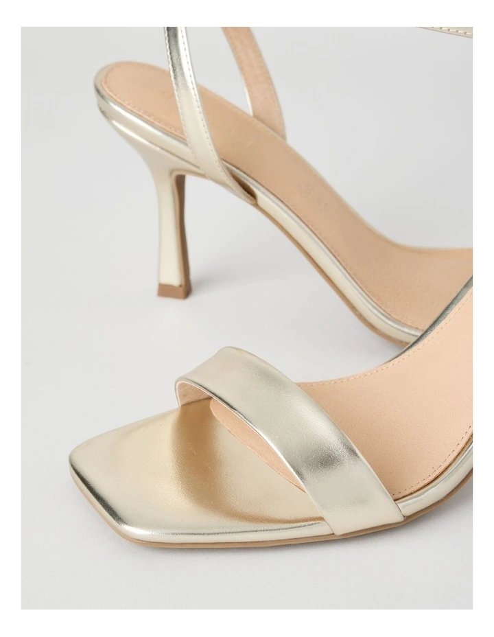Belle Sandal in Gold image 3