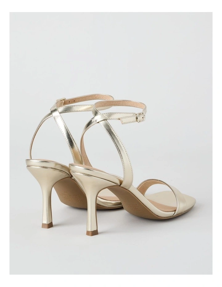 Belle Sandal in Gold image 5