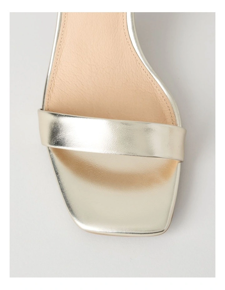 Belle Sandal in Gold image 6