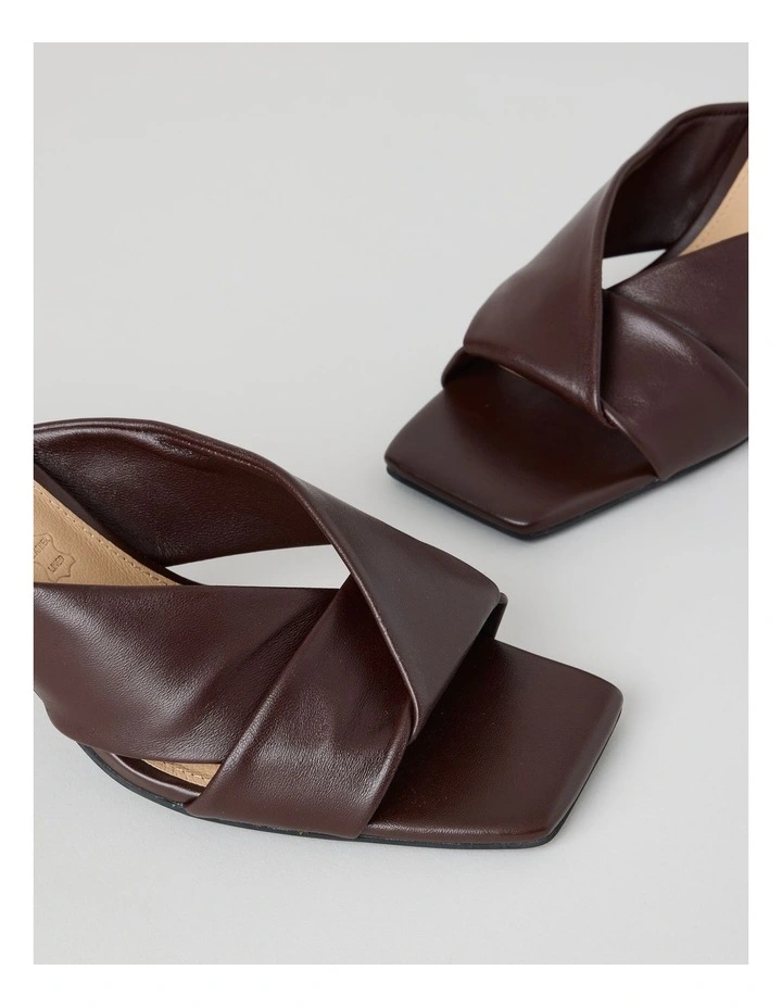 Tia Sandal in Chocolate image 5